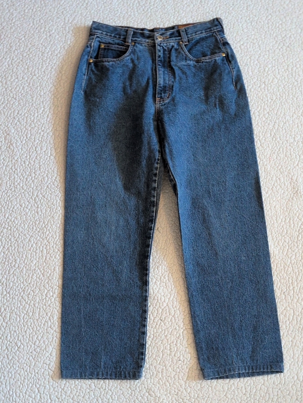 Vintage 80's Lawman Western Superior Cut 100% Cotton Denim Bootcut Jeans